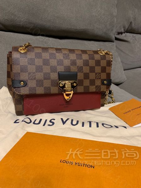 2019新款LV VAVIN 酒红色 英国入手-lv包包怎么样_高仿包包