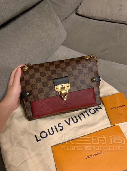 2019新款LV VAVIN 酒红色 英国入手-lv包包怎么样_高仿包包