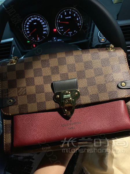 2019新款LV VAVIN 酒红色 英国入手-lv包包怎么样_高仿包包