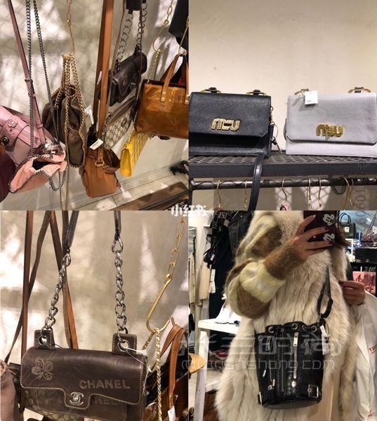 日本东京的中古包古着天堂下北泽！Lv只要500块！celine只要400块就带回家！_高仿包包