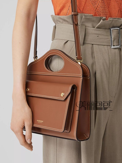 巴宝莉pocket口袋包2021新版来了 新的造型有哪些亮点？