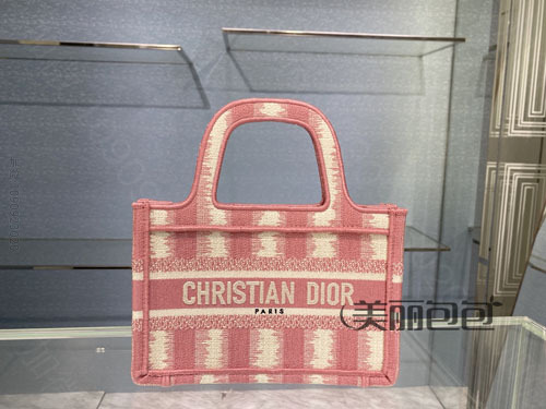 又美又绚扎染刺绣电波花纹 dior book tote和lady D-Lite 2021夏季新款
