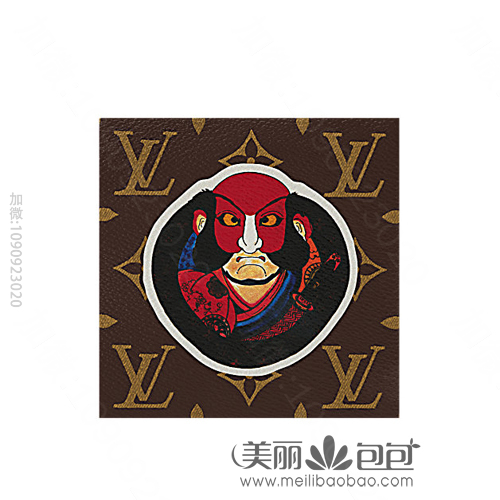 2018早春系列时装秀 日本歌舞伎面具图案元素LV包款式一览