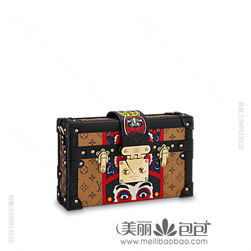 2018早春系列时装秀 日本歌舞伎面具图案元素LV包款式一览