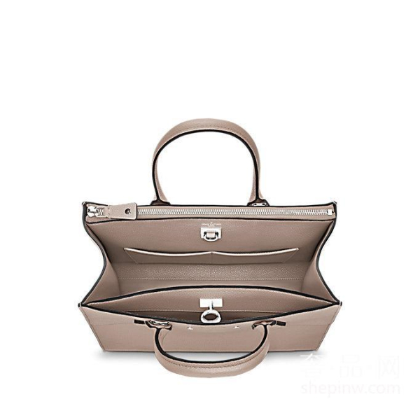 Louis Vuitton City Steamer 中号手袋 M53017浅咖色-汇品网