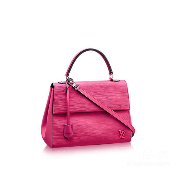 路易威登 Louis Vuitton Cluny BB 手提袋热辣粉 M42051-汇品网