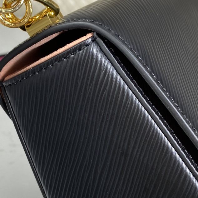 2021 Louis vuitton original epi leather twist bag mm M57050 black