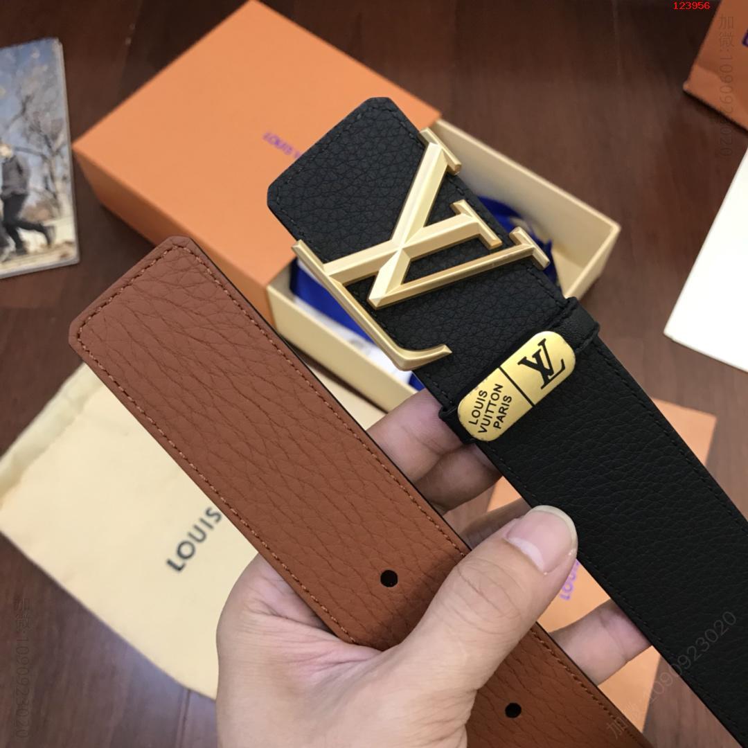 L家正版同步，顶级原单高端货,高仿LV皮带 高仿路易威登皮带 精仿LV皮带 原版LV皮带 A货LV皮带 原单LV皮带和正品有什么区别 