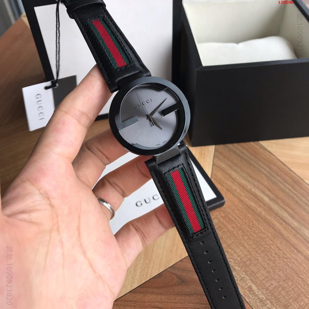 Gucci经典红绿皮带款双G有货，双G两层拉 高仿古驰腕表 精仿古驰手表 原版古驰钟表 A货古驰腕表 原单古驰腕表 