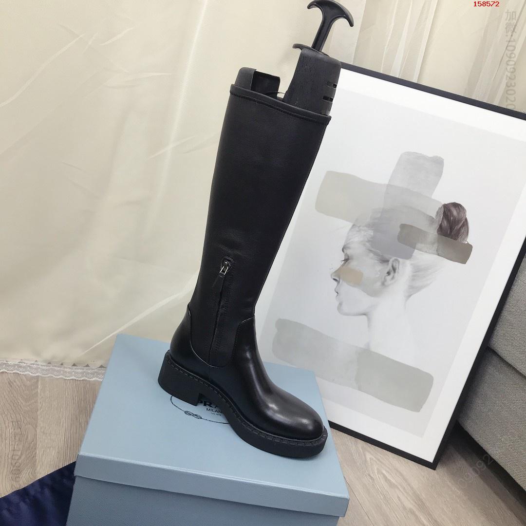 P家2023秋冬走秀新品设计感十足高端 高仿普拉达女鞋 精仿普拉达女鞋 原版普拉达女鞋 A货普拉达女鞋 