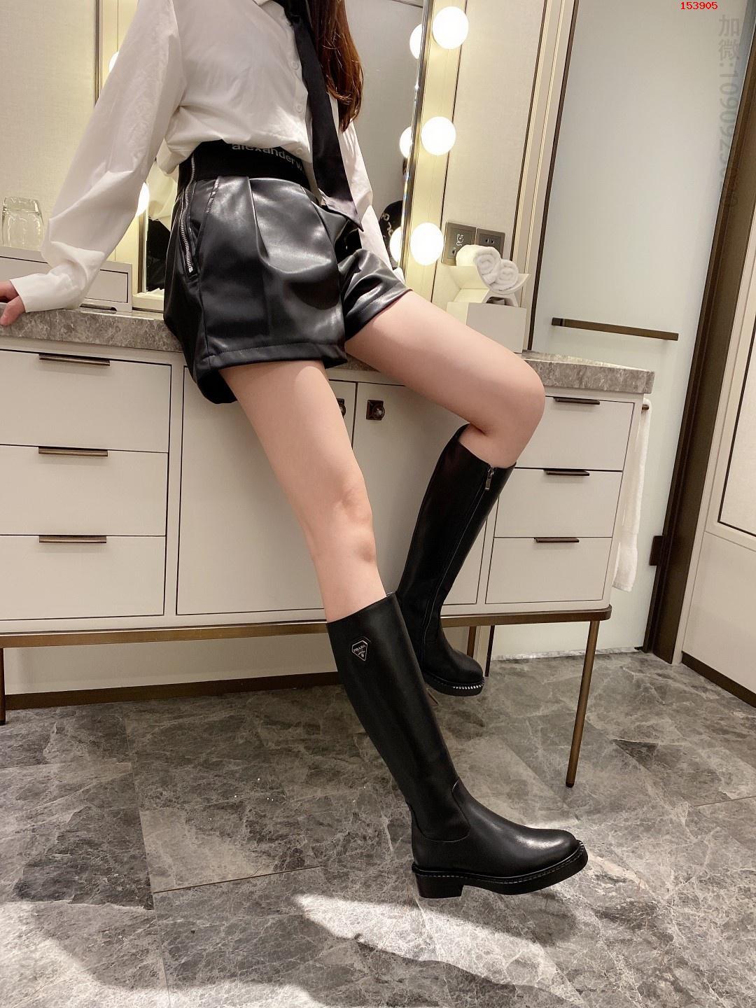 2023普家顶级版本机车靴来了上脚超 高仿普拉达女鞋 精仿普拉达女鞋 原版普拉达女鞋 A货普拉达女鞋 