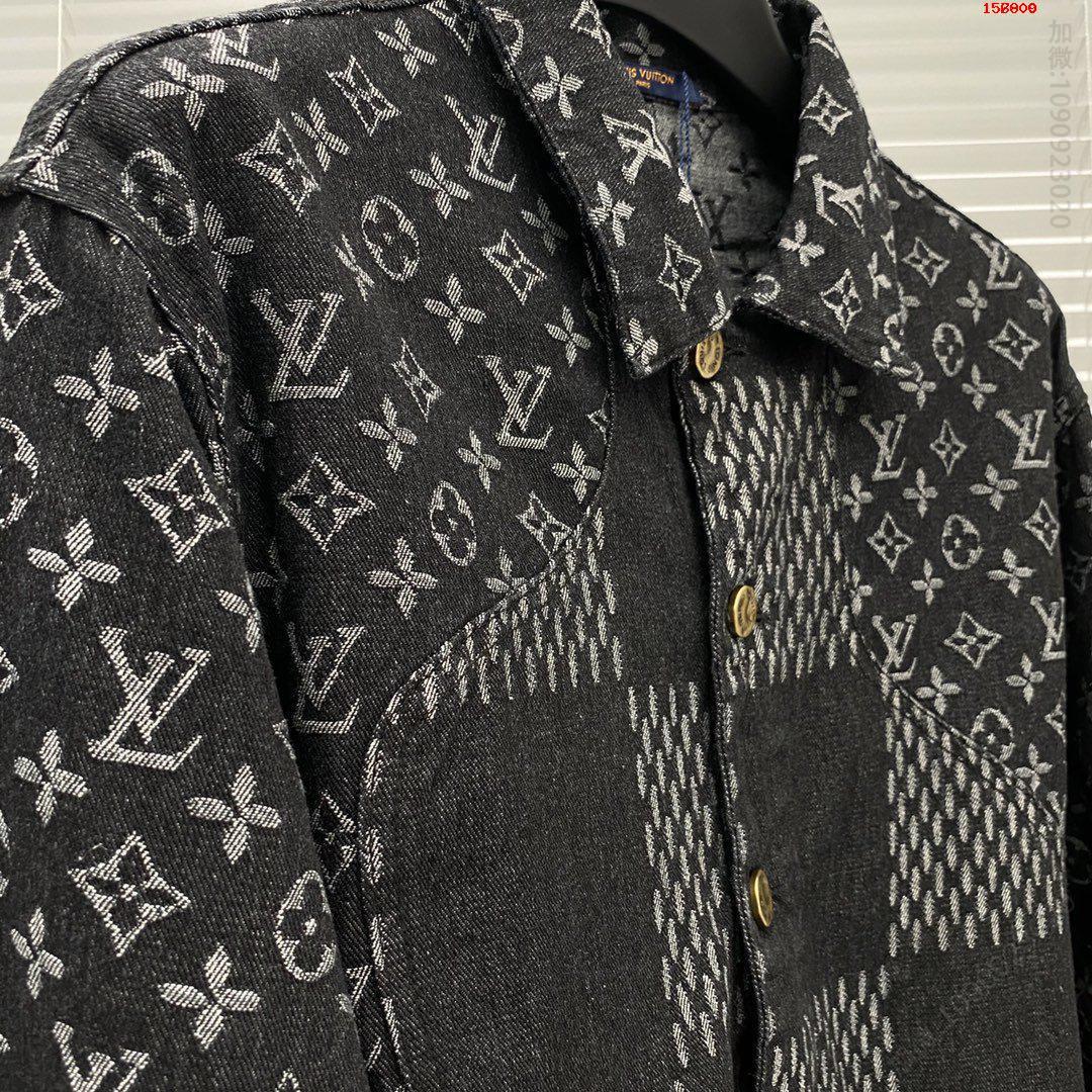 LV2023秋冬xNigo合作 高仿名牌外套男装 精仿名牌外套男装 原版名牌外套男装 原单A货名牌外套男装 