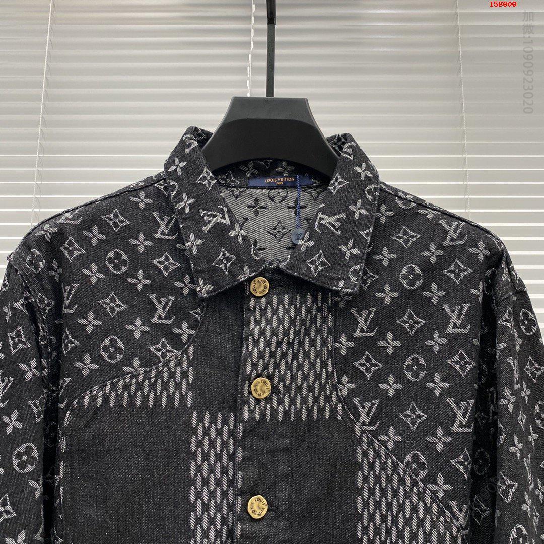 LV2023秋冬xNigo合作 高仿名牌外套男装 精仿名牌外套男装 原版名牌外套男装 原单A货名牌外套男装 