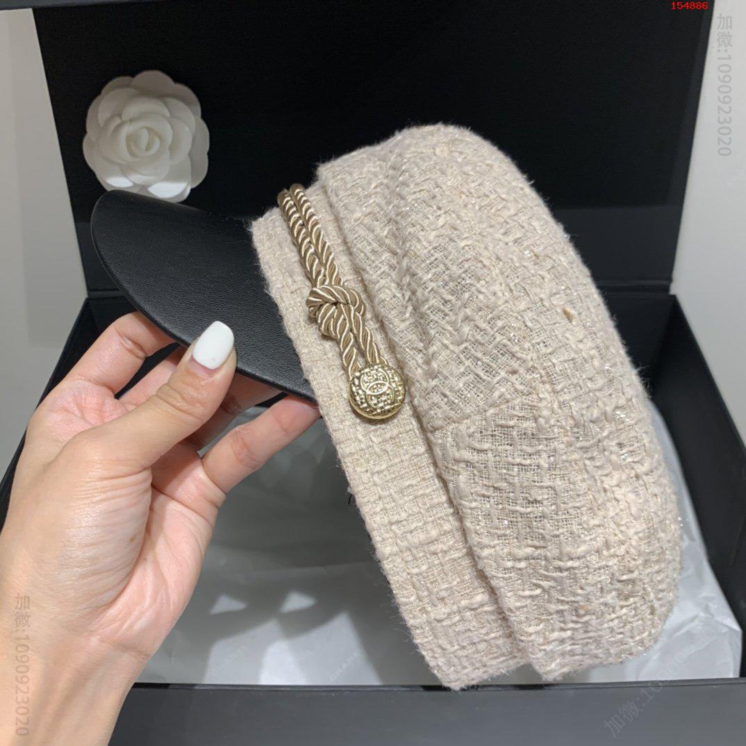 Chanel香奈儿名媛鸭舌军帽毛呢面料 高仿品牌帽子 精仿品牌帽子 原版品牌帽子 A货品牌帽子 原单品牌帽子 