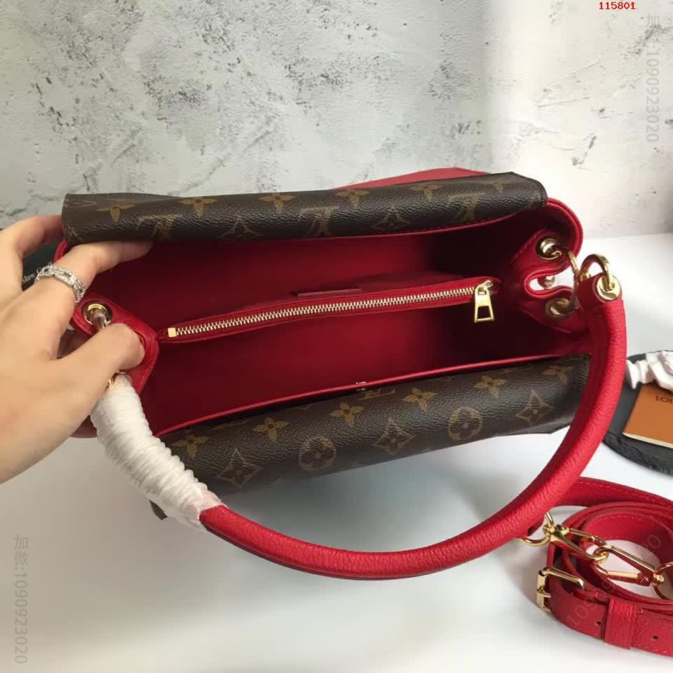 DOUBLEV手袋大红 顶级原单lv和正品区别 精仿LV女包 原版LV路易威登女包 A货LV女包 高仿LV女包 原单LV女包 M54624
