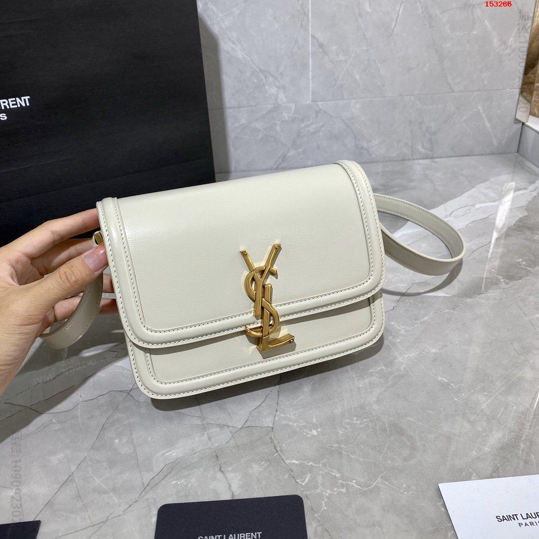 2023 IT BAG 进口意大利细牙签纹Box牛皮 高仿圣罗兰 Y634306