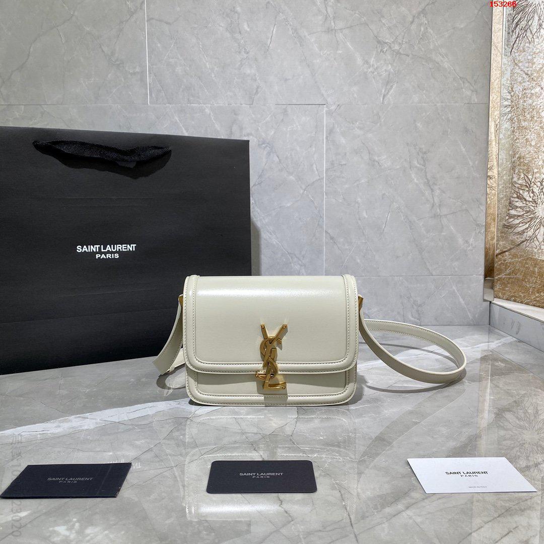 2023 IT BAG 进口意大利细牙签纹Box牛皮 高仿圣罗兰 Y634306