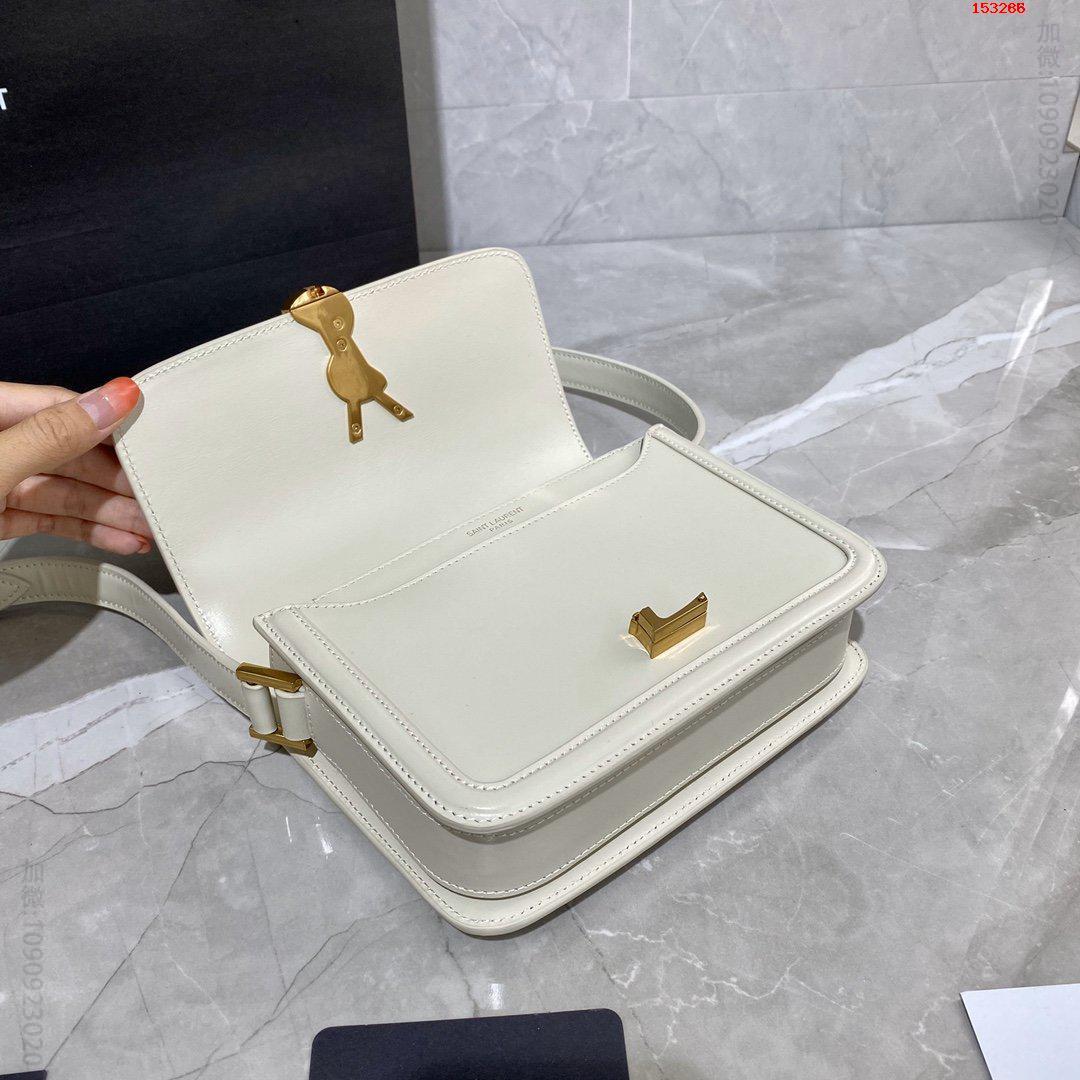 2023 IT BAG 进口意大利细牙签纹Box牛皮 高仿圣罗兰 Y634306