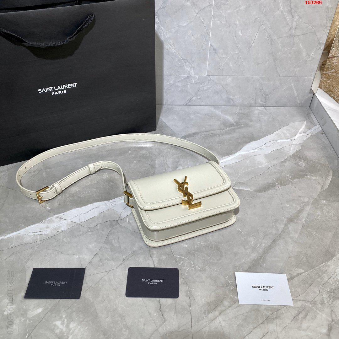 2023 IT BAG 进口意大利细牙签纹Box牛皮 高仿圣罗兰 Y634306