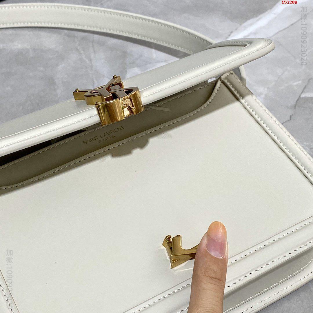 2023 IT BAG 进口意大利细牙签纹Box牛皮 高仿圣罗兰 Y634306