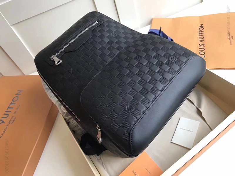 LV背包 LV Avenue 双肩包 LV背包 LV双拉链背包 LV全皮双肩包 原单路易威登双肩包 原单LV N41043