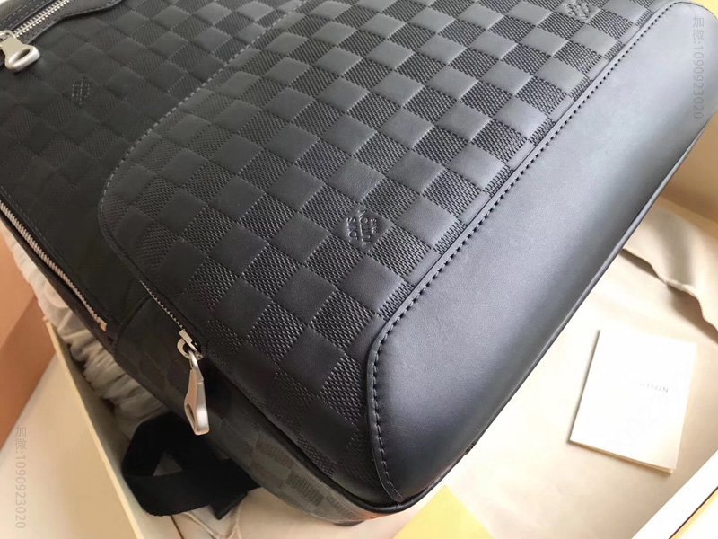LV背包 LV Avenue 双肩包 LV背包 LV双拉链背包 LV全皮双肩包 原单路易威登双肩包 原单LV N41043