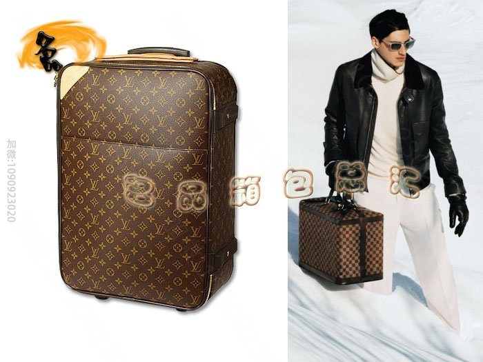 M23294 LV老花包 LV行李箱 LV最新款 时尚男士拉杆箱 LV旅行箱