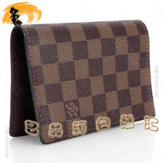 N60180 Louis Vuitton LV经典棋盘格 LV男包 LV钱包 LV长款钱包