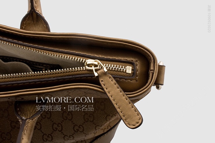Gucci古奇heartbit小号手提包金色 A货古驰女包 高仿古驰包包 269957