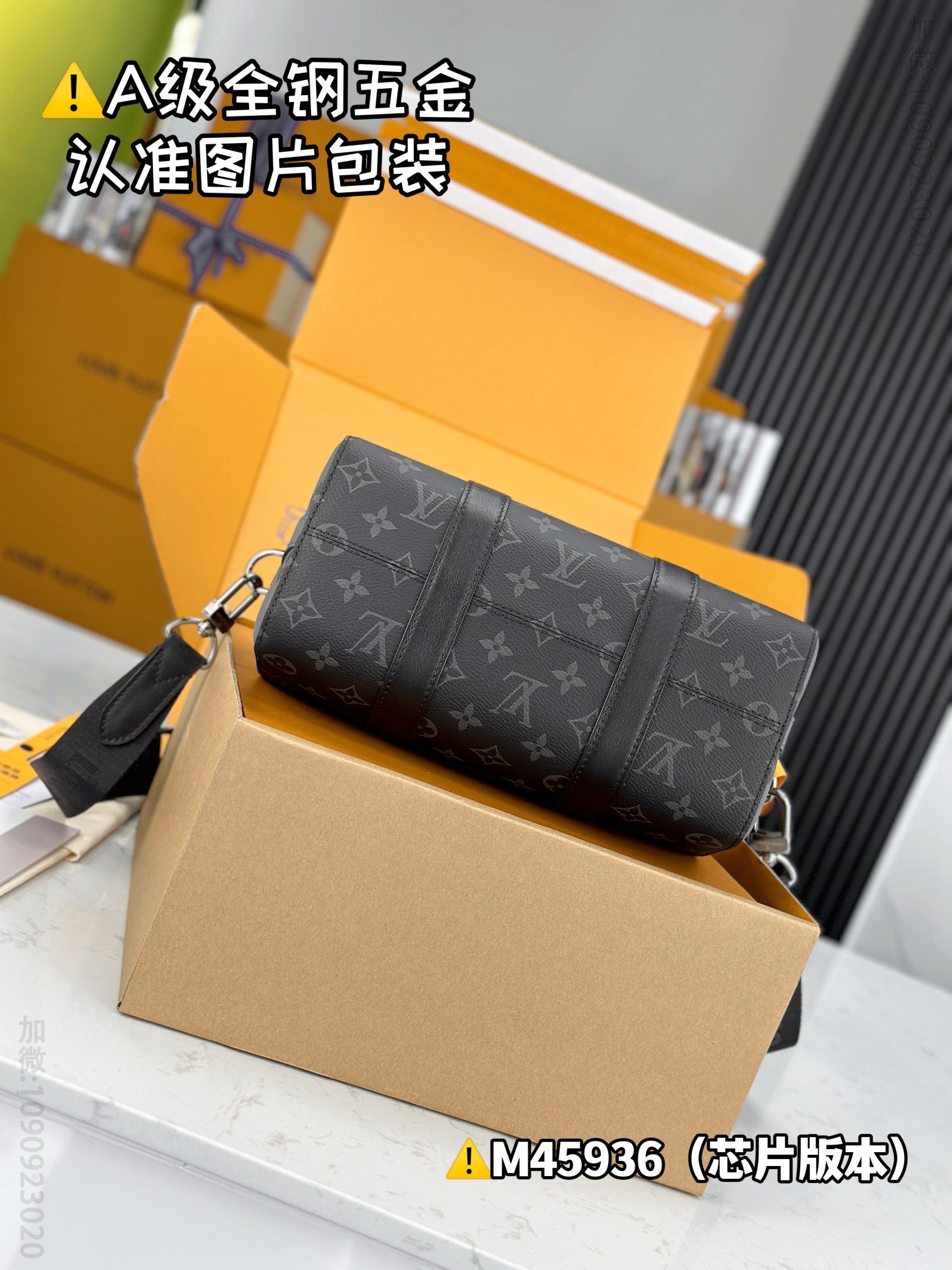 LV CITY KEEPALL LV Handbag  M45936 replica LV Handbag M45936