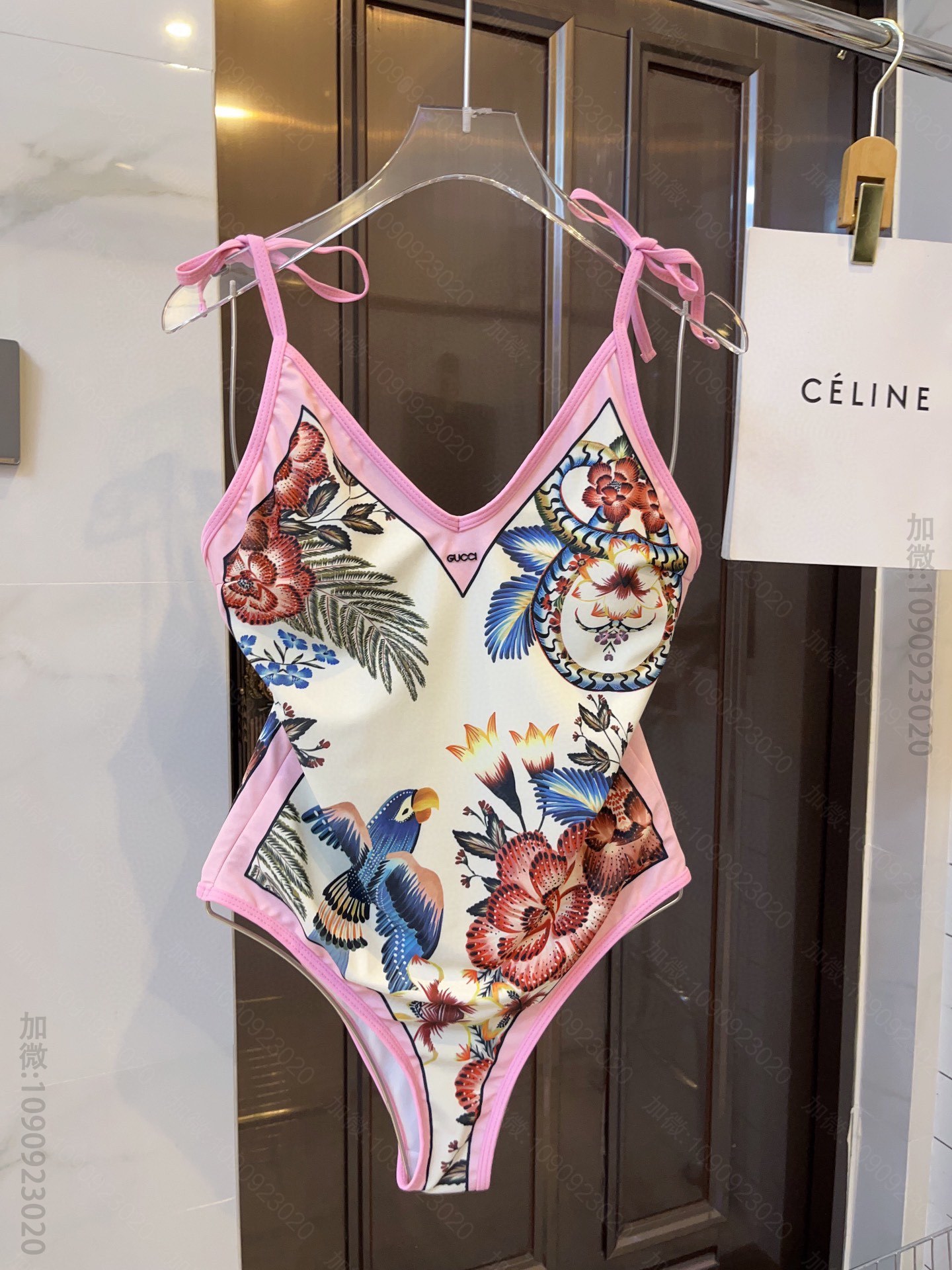 古驰连体泳衣 Gucci古奇新款连体泳衣 适合多种场景的古琦连体游泳衣 