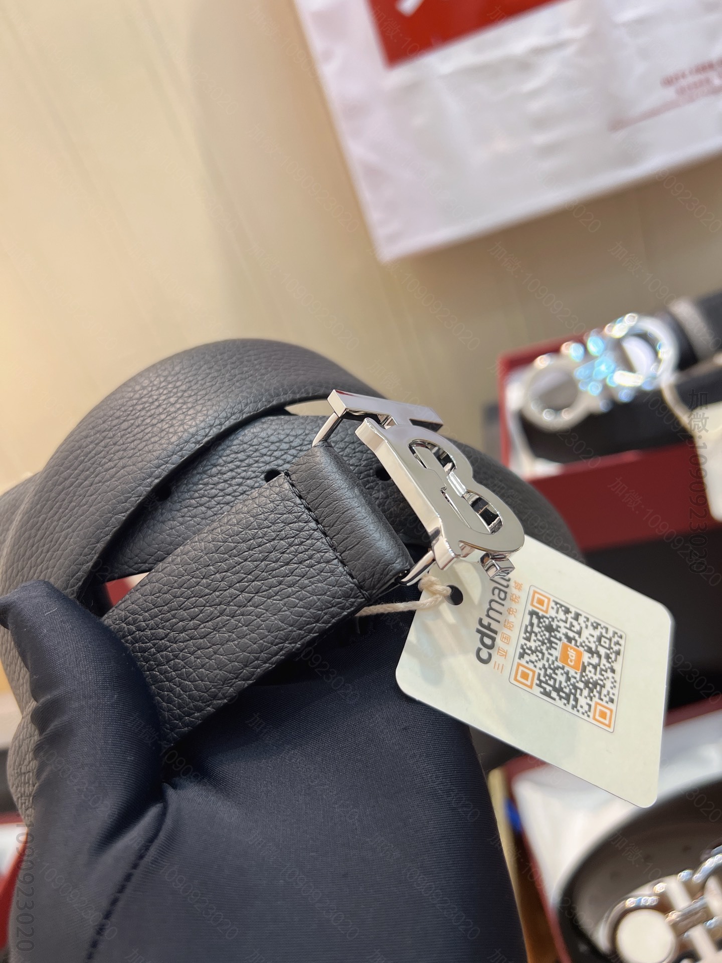高仿巴宝莉皮带