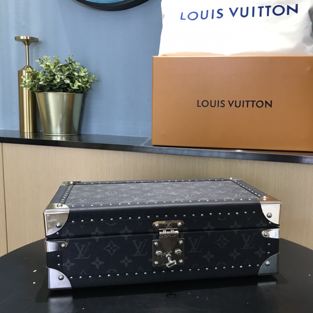 LV手表盒 LOUIS VUITTON M4700B 8只装 路易威登硬箱手表盒 M4700B