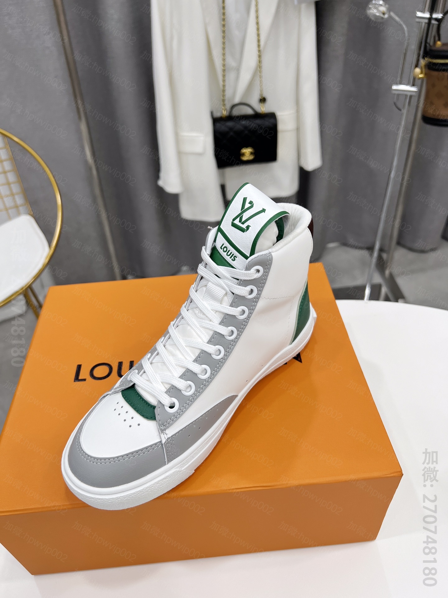 LV高帮运动鞋