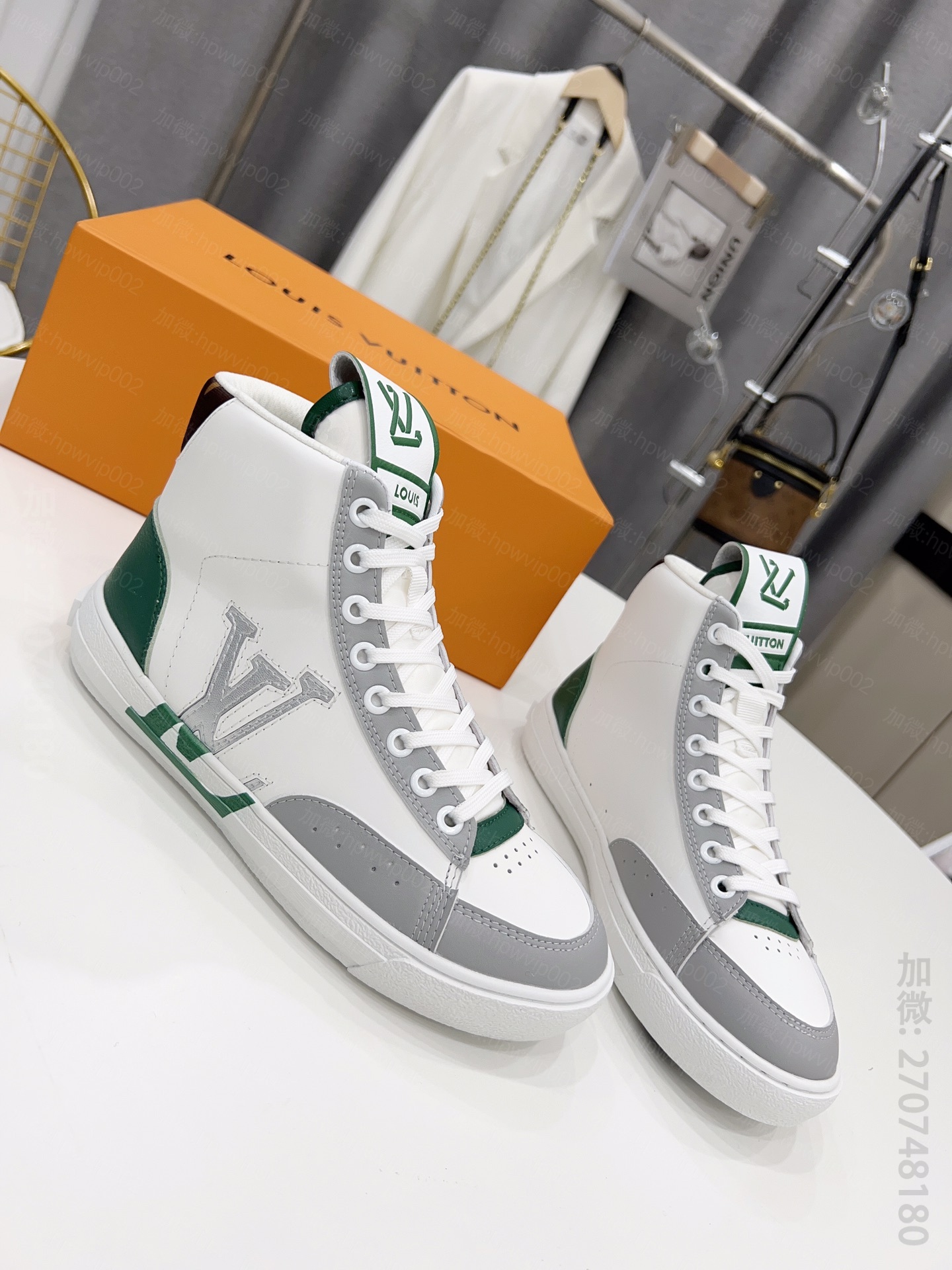 LV高帮运动鞋