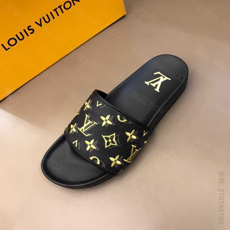 路易威登男士凉鞋