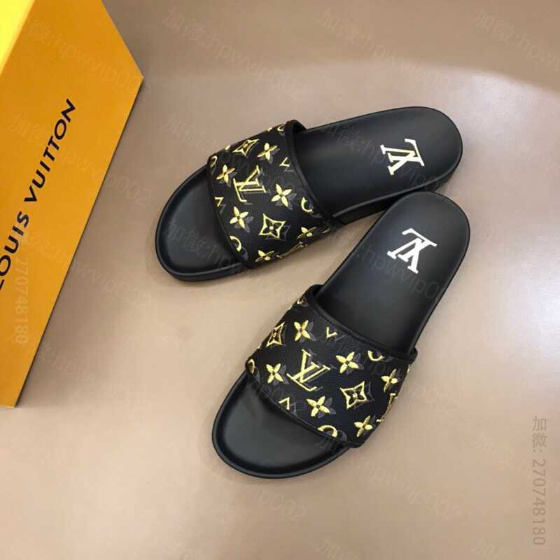 路易威登男士凉鞋