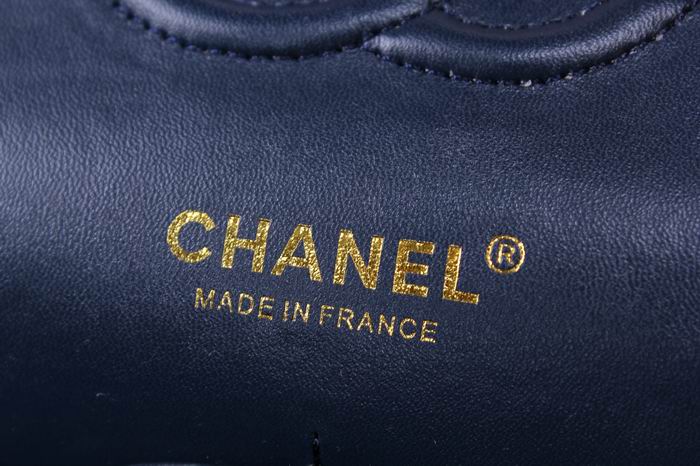 Chanel Classic Flap 香奈儿经典翻盖包 鱼子酱 宝蓝金链
