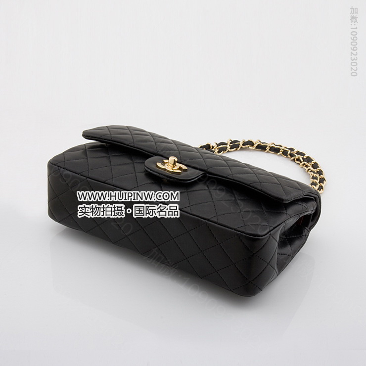 Chanel Coco Classic Flap 香奈儿经典翻盖包 黑色金链