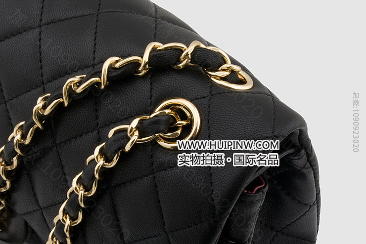 Chanel Coco Classic Flap 香奈儿经典翻盖包 黑色金链