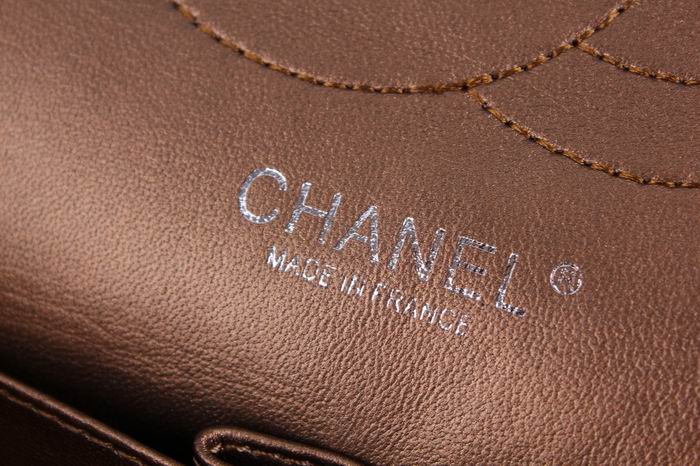 Chanel Reissue 2.55 香奈儿复刻翻盖包 牛皮 古铜银链 小号