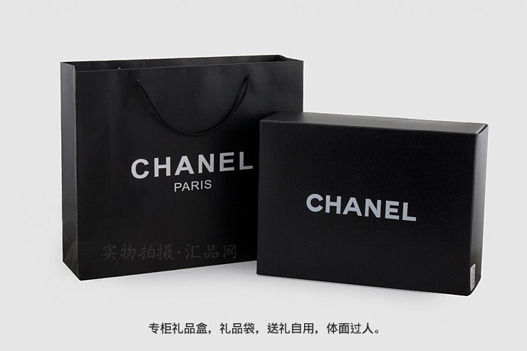 Chanel Classic Flap 香奈儿经典翻盖包 羊皮 黑色金链 中号
